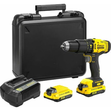 FATMAX® 20V Κρουστικό Δραπ/δο 18V (2x1.5Ah) - 14,4V - 18V - 20V ΜΕ ΚΡΟΥΣΗ - STANLEY SFMCD711C2K-QW
