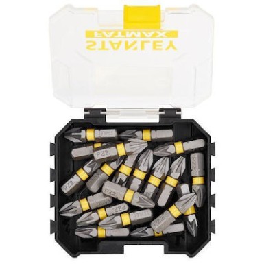 Μύτες IMPACT για παλμικό 20τεμ. PZ2X25mm STANLEY STA88568-XJ