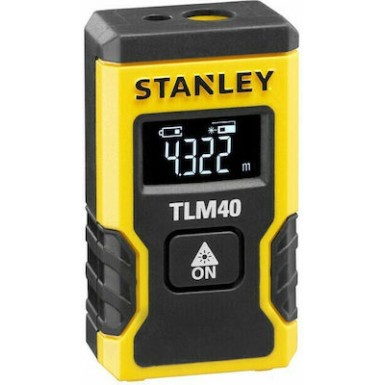 Stanley Μέτρο Laser TLM40 με Δυνατότητα Μέτρησης έως 12m STHT77666-0