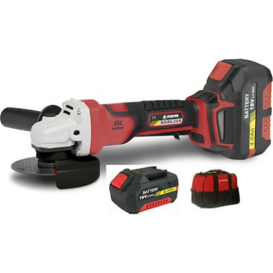Stayer SET Γωνιακός Τροχός 115mm Μπαταρίας 2x4Ah AGB L2024