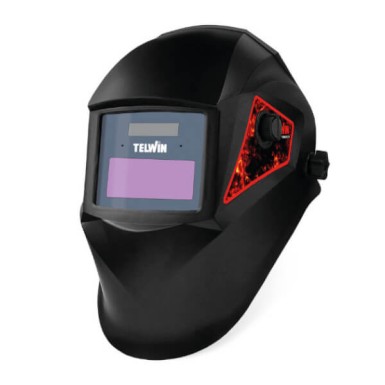 TELWIN TRIBE 9-13 Μάσκα Ηλεκτροκόλλησης Ηλεκτρονική MMA/MIG/TIG με Οπτικό Πεδίο 90X35mm 804404