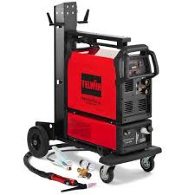 TELWIN ΗΛΕΚΤΡΟΚΟΛΛΗΣΗ  SUPERIOR TIG 422 WAVE AC/DC AQUA + TROLLEY 816187