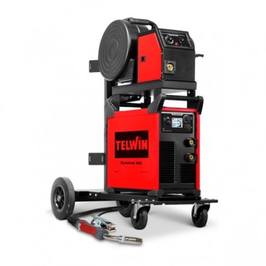 TELWIN - SUPERMIG 350I PACK + TROLLEY Ηλεκτροκόλληση MIG- MAG/FLUX/BRAZING & TIG DC-Lift 816903