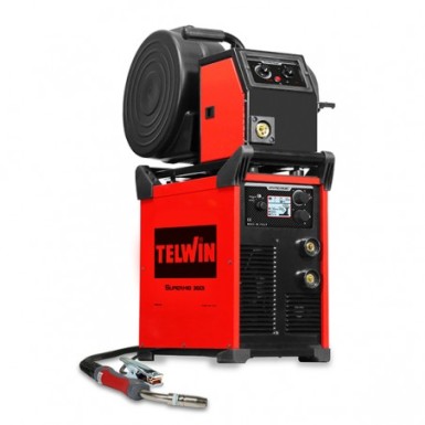 TELWIN - SUPERMIG 350I PACK Ηλεκτροκόλληση Inverter Σύρματος Πολλαπλών Λειτουργιών 816904