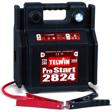 TELWIN ΕΚΚΙΝΗΤΗΣ ΜΠΑΤΑΡΙΩΝ ΒΑΡΕΩΣ ΤΥΠΟΥ PRO START 2824 829517