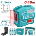 TOTAL ΕΠΑΓΓ. ΑΛΦΑΔΙ LASER ΑΥΤΟ-ΟΡΙΖΟΝΤΙΟΥΜΕΝΟ 0-18m (TLL156503)