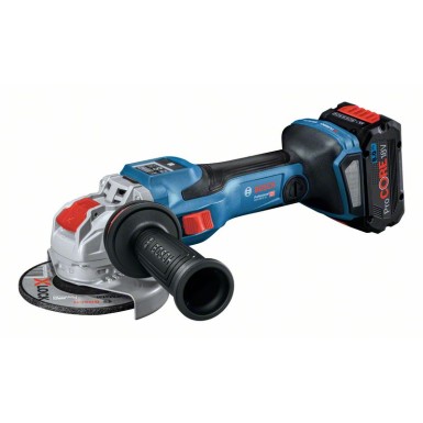 BOSCH ΓΩΝΙΑΚΟΣ ΛΕΙΑΝΤΗΡΑΣ ΜΠΑΤΑΡΙΑΣ BITURBO ΜΕ X-LOCK GWX 18V-15 SC PROFESSIONAL 06019H6500