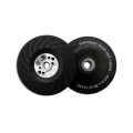FLEXIPADS 11713 ΕΛΑΣΤΙΚΟΣ ΔΙΣΚΟΣ ΤΡΙΒΗΣ ΦΙΜΠΕΡ TURBO "ΣΚΛΗΡΟ" M14, 115MM (ΜΑΥΡΟ)