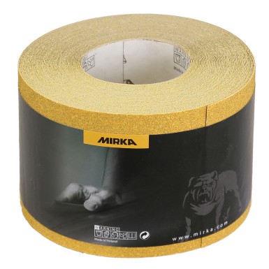 MIRKA 2351100180 GOLD FLEX, ΡΟΛΟ ΛΕΙΑΝΣΗΣ ΧΩΡΙΣ ΤΡΥΠΕΣ, 115MM X 50 MT, P80