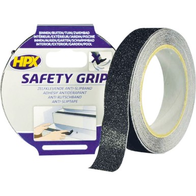 HPX SB5005 ΑΝΤΙΟΛΙΣΘΗΤΙΚΗ ΤΑΙΝΙΑ ΑΣΦΑΛΕΙΑΣ 50MM X 5M (ΜΑΥΡΗ)
