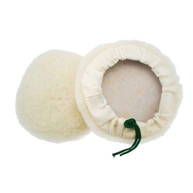 FinoPads WPT-180 ΓΟΥΝΑ ΑΠΟ ΦΥΣΙΚΟ ΜΑΛΛΙ (MERINO) ΜΕ ΚΟΡΔΟΝΙ Φ180MM