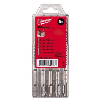 ΤΡΥΠΑΝΙΑ SDS PLUS SET 5τμχ MW 4932352338