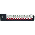 SET ΚΑΡΥΔΑΚΙΑ ΠΟΛ/ΝΑ 3/8" 12τμχ FORCE