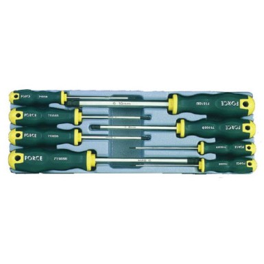 SET ΚΑΤΣΑΒΙΔΙΑ TORX ΜΕ ΤΡΥΠΑ 8τμχ FORCE