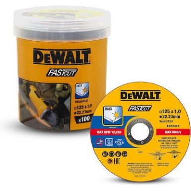Δίσκος Κοπής 100τμχ Dewalt DT20540 