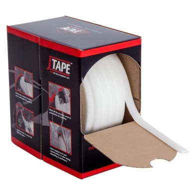 JTAPE 1018.1525 ΕΛΑΣΤΙΚΟ ΚΟΡΔΟΝΙ ΜΟΝΩΜΑΤΟΣ "FLEXI NO-EDGE", ΡΟΛΟ 15MM x 25MT