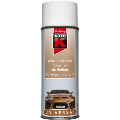 Kwasny Group AutoK 233040 SPRAY ΒΑΦΗΣ, ΑΣΠΡΟ ΜΑΤ ( 9010) - 400 ML