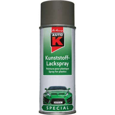 Kwasny Group AutoK 233095 SPRAY ΒΑΦΗΣ ΠΛΑΣΤΙΚΩΝ ΕΠΙΦΑΝΕΙΩΝ, ΓΚΡΙ - 400ML