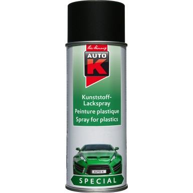 Kwasny Group AutoK 233097 SPRAY ΒΑΦΗΣ ΠΛΑΣΤΙΚΩΝ ΕΠΙΦΑΝΕΙΩΝ, ΜΑΥΡΟ - 400ML