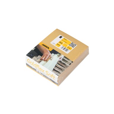 MIRKA 2912706110 GOLD FLEX SOFT,  ΠΕΤΣΕΤΑΚΙΑ ΛΕΙΑΝΣΗΣ 115MM X 125 MM (150ΤΕΜ), P100