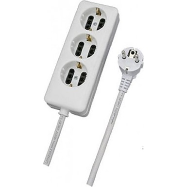 Maestro 33311 ΤΡΙΠΡΙΖΟ ΕΥΘΥ ΜΕ ΚΑΛΩΔΙΟ , 3Χ1MM 1,5Μ