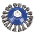 Maestro 34028-115 ΣΥΡΜΑΤΟΒΟΥΡΤΣΑ ΚΩΝΙΚΗ ΜΕ ΣΤΡΙΦΤΗ ΙΝΑ (ΚΟΤΣΙΔΑ) ΜΕ ΣΠΕΙΡΩΜΑ M14, ΜΠΛΕ (Φ115MM)