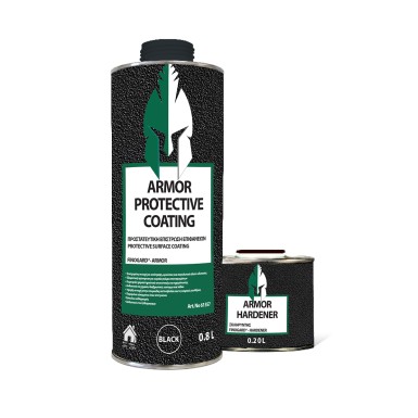 Maestro 61557 FINOGARD ARMOR BLACK ΨΕΚΑΖΟΜΕΝΗ ΠΙΣΣΑ ΣΑΓΡΕ, 2K 4:1, 800ML (ΜΑΥΡΟ)