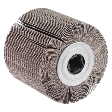Maestro 89371-100 ΒΟΥΡΤΣΑ ΣΑΤΙΝΙΕΡΑΣ ΜΕ ΣΜΥΡΙΔΟΠΑΝΟ P40, 100MM (Φ100MM - 19MM) 