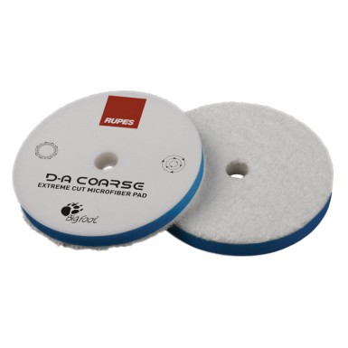 RUPES 9.MF130H ΣΦΟΥΓΓΑΡΙ ΜΕ ΜΙΚΡΟΪΝΕΣ DA COARSE "EXTREME CUT", HOOKIT, ΚΟΠΤΙΚΟ, 130MM (ΜΠΛΕ)
