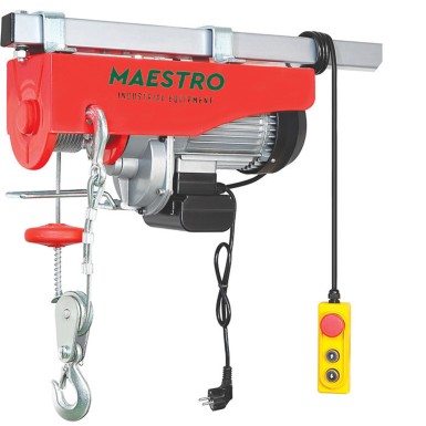 Maestro DHS-200/400G DHS-200/400G ΗΛΕΚΤΡΙΚΟ ΓΕΡΑΝΑΚΙ ΑΝΥΨΩΣΗΣ 200KG / 400KG (ΜΟΝΟ / ΔΙΠΛΟ ΣΥΡΜΑ), 1000W