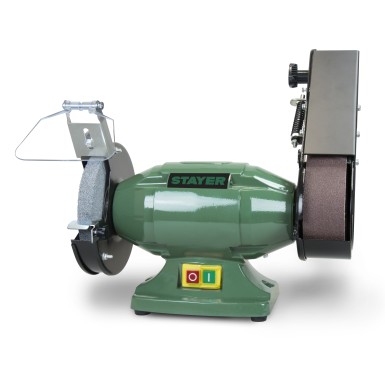 STAYER Δίδυμος Τροχός Με Ταινία Λείανσης 150mm - 350W