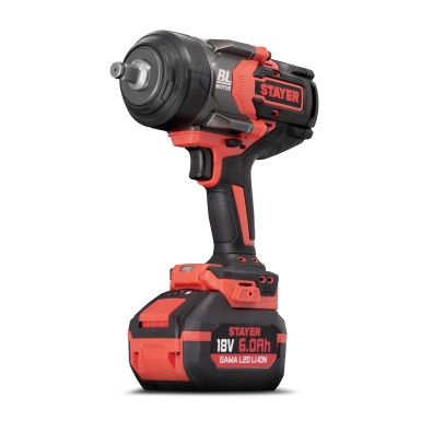 STAYER ΜΠΟΥΛΟΝΟΚΛΕΙΔΟ 1/2'' Brushless ΜΠΑΤΑΡΙΑΣ 18V - L20 (X/BAT)