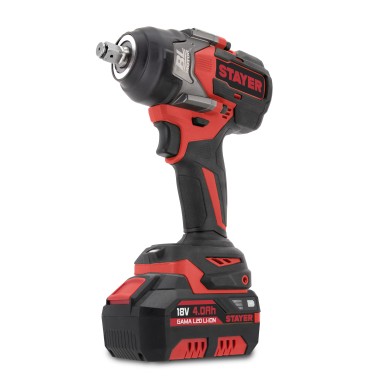 STAYER ΜΠΟΥΛΟΝΟΚΛΕΙΔΟ 1/2'' Brushless ΜΠΑΤΑΡΙΑΣ 18V - L20 (X/BAT)