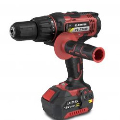 STAYER Κρουστικό Δραπανοκατσάβιδο Μπαταρίας 18V - L20 Set 2 μπαταρίες 2,0Ah + φορτιστή