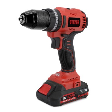 STAYER Κρουστικό Δραπανοκατσάβιδο Brushless 50Nm 18V - L20 2*2.0Ah
