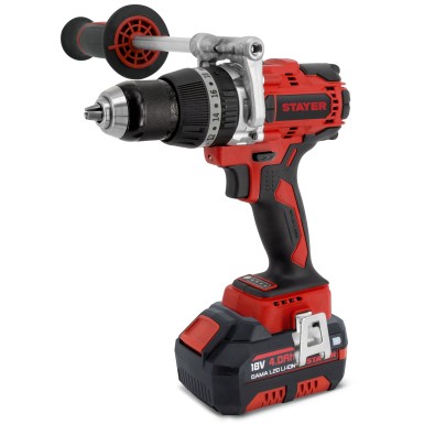 STAYER Κρουστικό Δραπανοκατσάβιδο Brushless 80Nm 18V - L20 2*4.0Ah