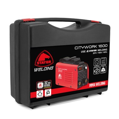 STAYER Μηχανή Συγκόλλησης Ηλεκτροδίου Inverter 160Α