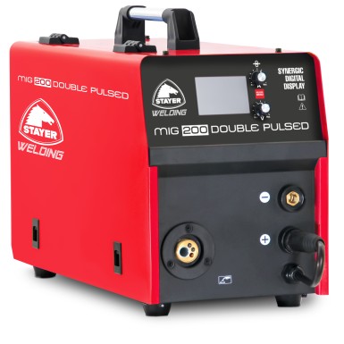 STAYER Μηχανή Συγκόλλησης Σύρματος Inverter Διπλού Παλμού 200Α