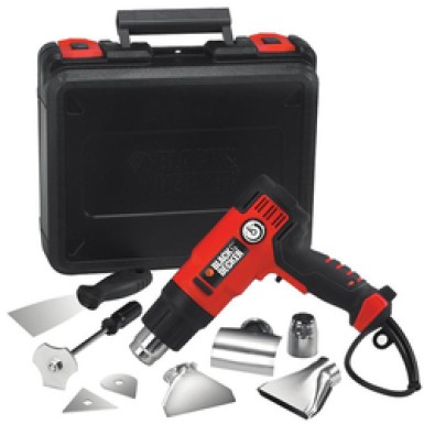 Πιστόλι Θερμού Αέρα Black&Decker+ 8 Εξαρτήματα 2000W KX2200K