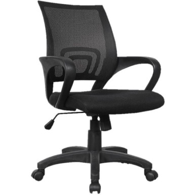 ΚΑΡΕΚΛΑ ΓΡΑΦΕΙΟΥ  ΜΑΥΡΗ TRACY 56x56xH85,5-96,5cm BSF1810 BORMANN 051336
