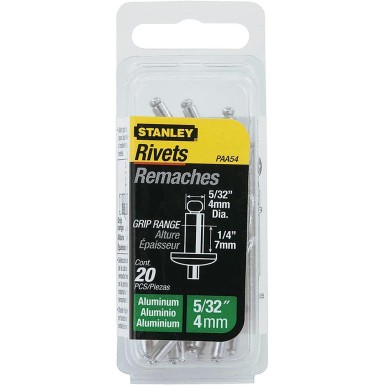 STANLEY Πριτσίνι αλουμινίου 15τεμ. Νο4x12 1-PAA58T