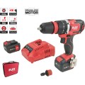Κρουστικό Δραπανοκατσάβιδο Μπαταρίας 10.8V 2x4Ah Flex 487147