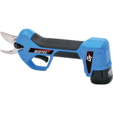 Ψαλίδι κλαδευτικό μπαταρίας 16,8V Brushless με μέγιστη κοπή 25mm & 2 μπαταρίες 2,2Ah GEOTEC GTES-2500 GEP 915012601