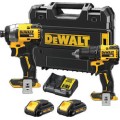 ΣΕΤ ΚΡΟΥΣΤΙΚΟ ΔΡΑΠΑΝΟΚΑΤΣΑΒΙΔΟ 18V XR BRUSHLESS & ΠΑΛΜΙΚΟ ΚΑΤΣΑΒΙΔΙ 18V BRUSHLESS DCK2062L2T