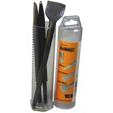 DEWALT Σετ βελόνι και καλέμια SDS Plus 3 τμχ DT60330
