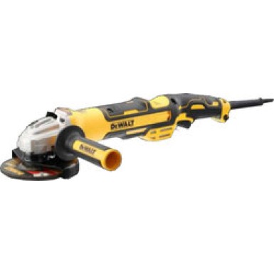 DEWALT 1700W BRUSHLESS ΓΩΝΙΑΚΟΣ ΤΡΟΧΟΣ 125MM ΜΕ ΠΙΣΩ ΛΑΒΗ DWE4377