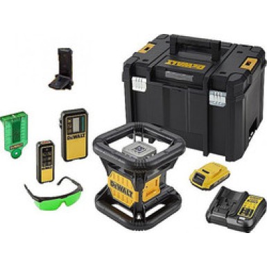 DEWALT 18V XR ΠΛΗΡΩΣ ΑΥΤΟΜΑΤΟ ΠΕΡΙΣΤΡΕΦΟΜΕΝΟ ΛΕΪΖΕΡ ΠΡΑΣΙΝΗΣ ΠΡΟΒΟΛΗΣ DCE079D1G