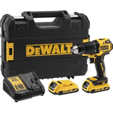 Dewalt Κρουστικό Δραπανοκατσάβιδο 18V 2x3Ah DCD709L2T
