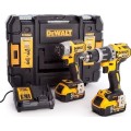 BRUSHLESS 18V XR LI-ION ΣΕΤ ΠΑΛΜΙΚΌ ΚΑΤΣΑΒΊΔΙ 3 ΤΑΧΥΤΗΤΩΝ ΚΑΙ ΚΡΟΥΣΤΙΚΌ ΔΡΑΠΑΝΟΚΑΤΣΑΒΙΔΟ ΣΕ ΕΡΓΑΛΕΙΟΘΗΚΗ DCK266P2T