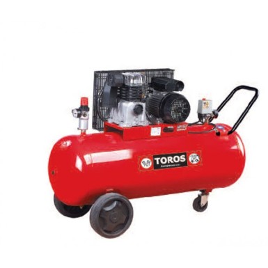 Αεροσυμπιεστής Toros MK103-90-3 400V 90lt 3hp 
